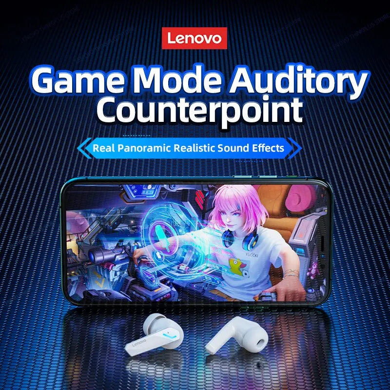 Lenovo GM2 Pro Fone Gamer Bluetooth 5.3