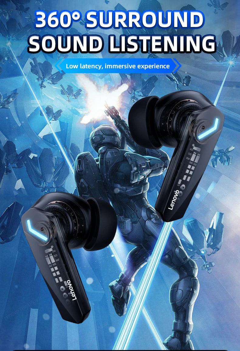 Lenovo GM2 Pro Fone Gamer Bluetooth 5.3