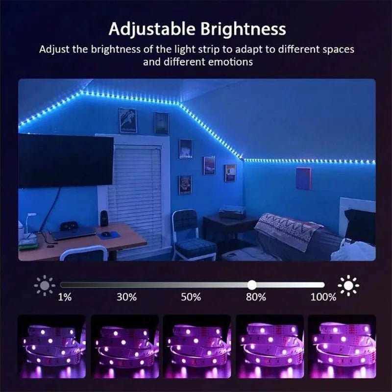 10 Metros Fita Flexível LED RGB - Wifi ou Bluetooth